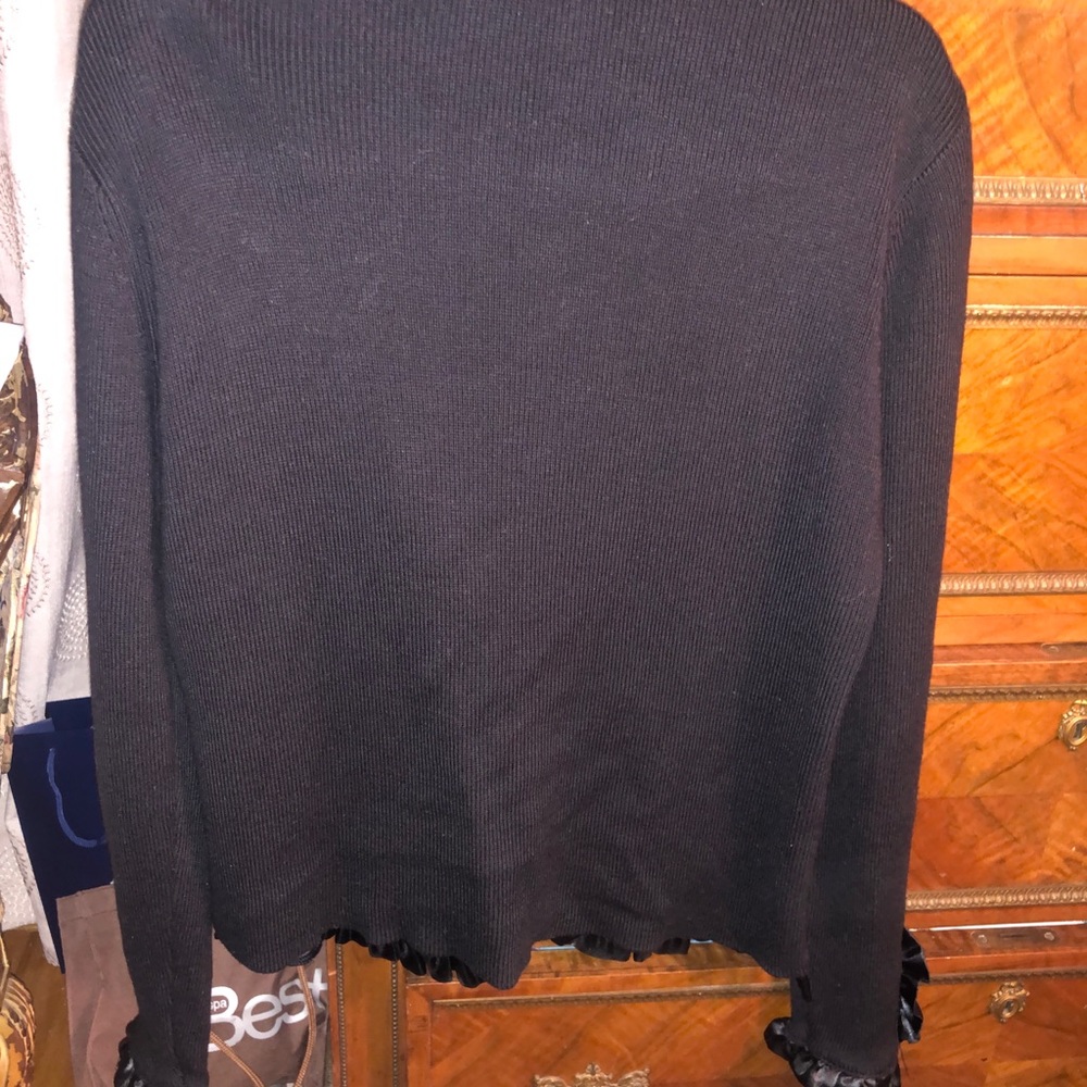 Escapade Leather Front Jacker Small - image 5